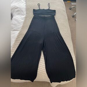 Black size S Free People beach pants set